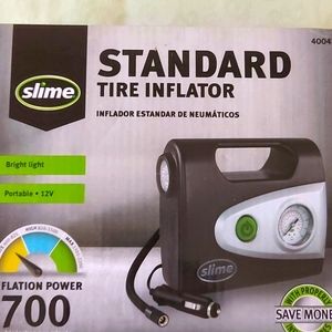Standard tire inflator,  slime, blackburn,  small size